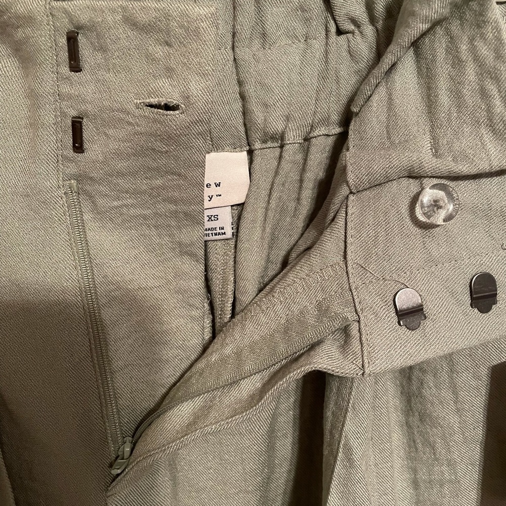 Women's High-Rise Paperbag Ankle Pants - A New Day - Picture 5 of 7